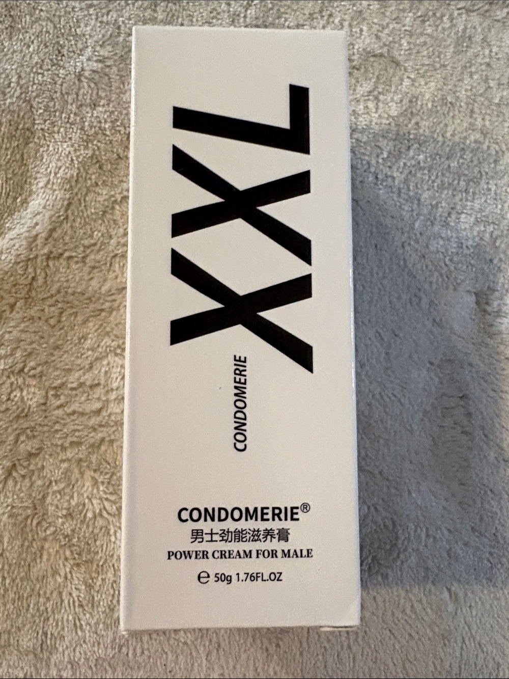 XXL Power Cream for Male - White